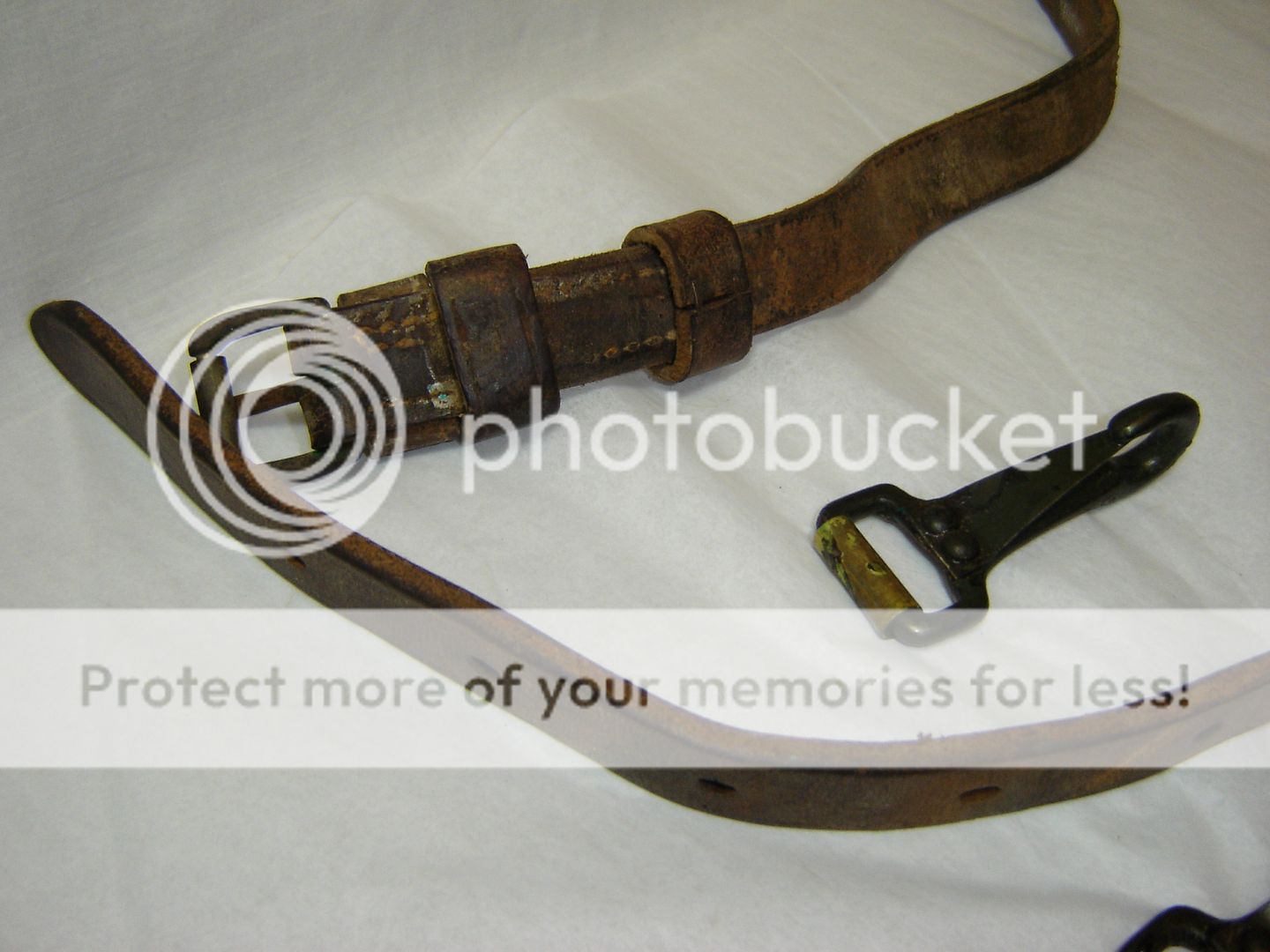 RARE M1 GARAND CARBINE LEATHER RIFLE GUN SCABBARD CASE POUCH STRAPS